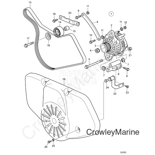 Bracket(V2) - Volvo Penta (3818174)