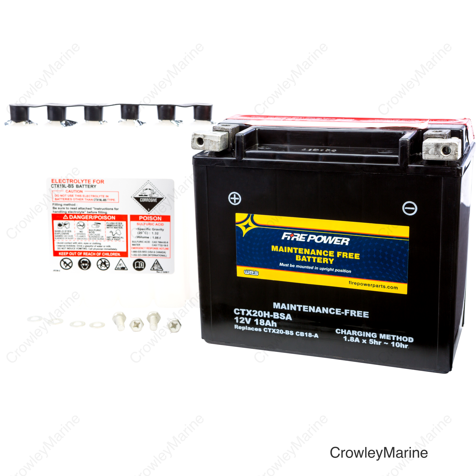 BATTERY CTX20H-BSA MAINTENANCE FREE