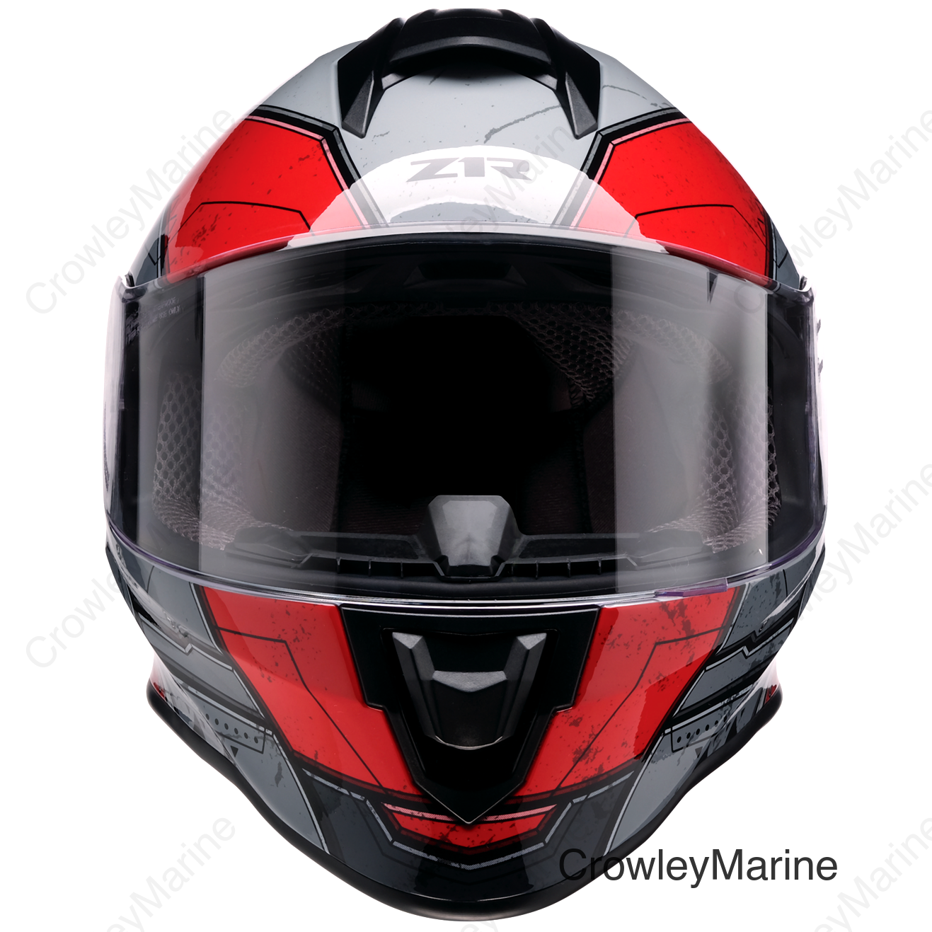 HELMET YTH WARRANT SENTINEL BK/RD MD