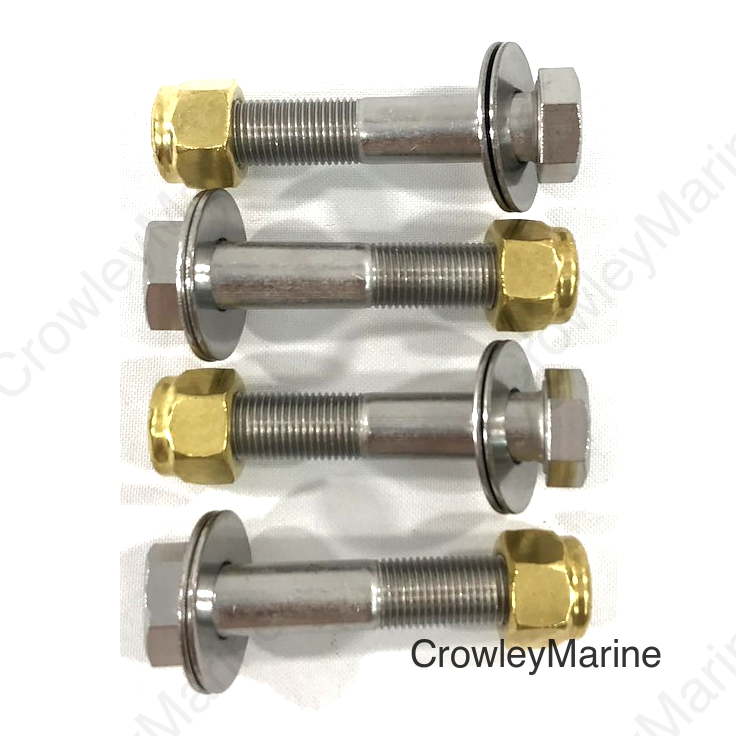 1/2-20 UNC, 2-3/4" Thread, 4pk