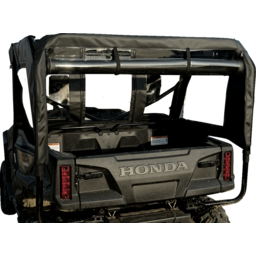 Soft Doors - Middle/Rear Windows - Black - Honda Pioneer 1000 thumbnail-9