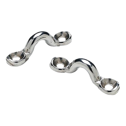Seachoice Multi-Purpose Forged Stainless Steel 3/8 In. Eye Straps, Set of 4 thumbnail-2