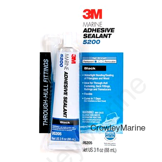 3 oz Tube, Black, Case Qty 6