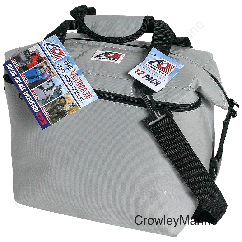 VINYL COOLER 48/PK SILVER 21"X13"X13"