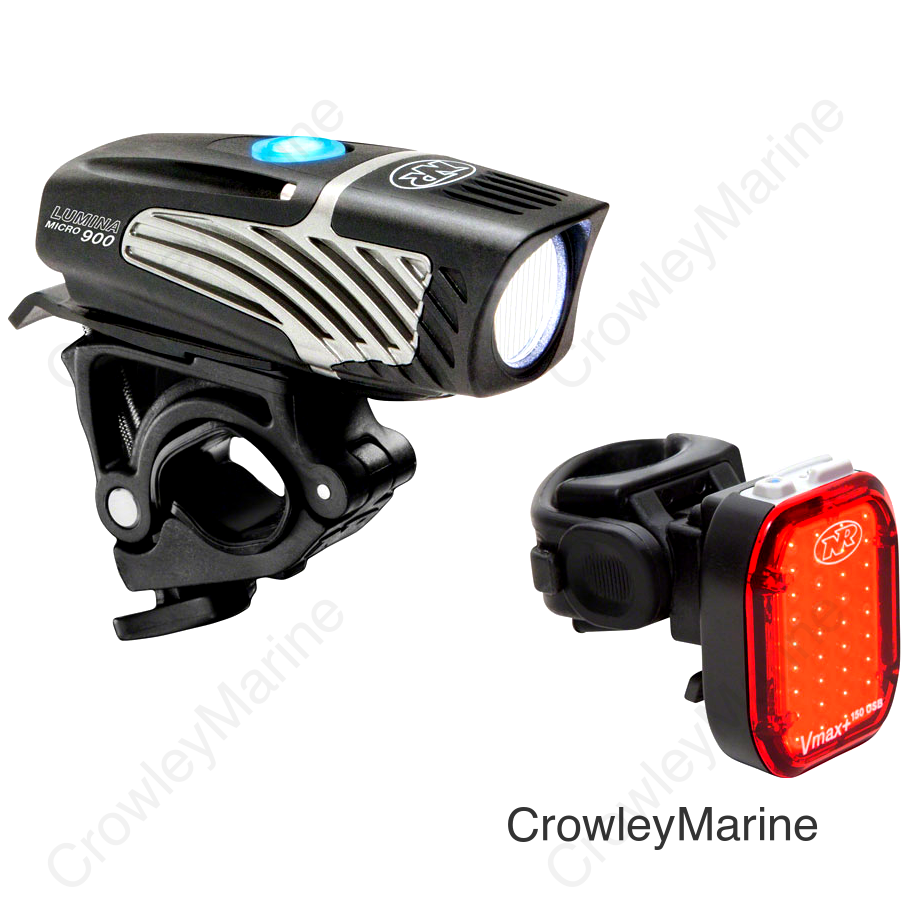 NiteRider Lumina Micro 900/Vmax+ Headlight/Taillight Set
