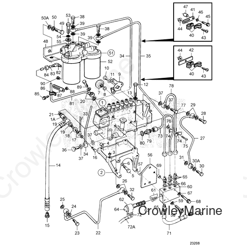 Fuel Pipe(V2) - Volvo Penta (3825140)