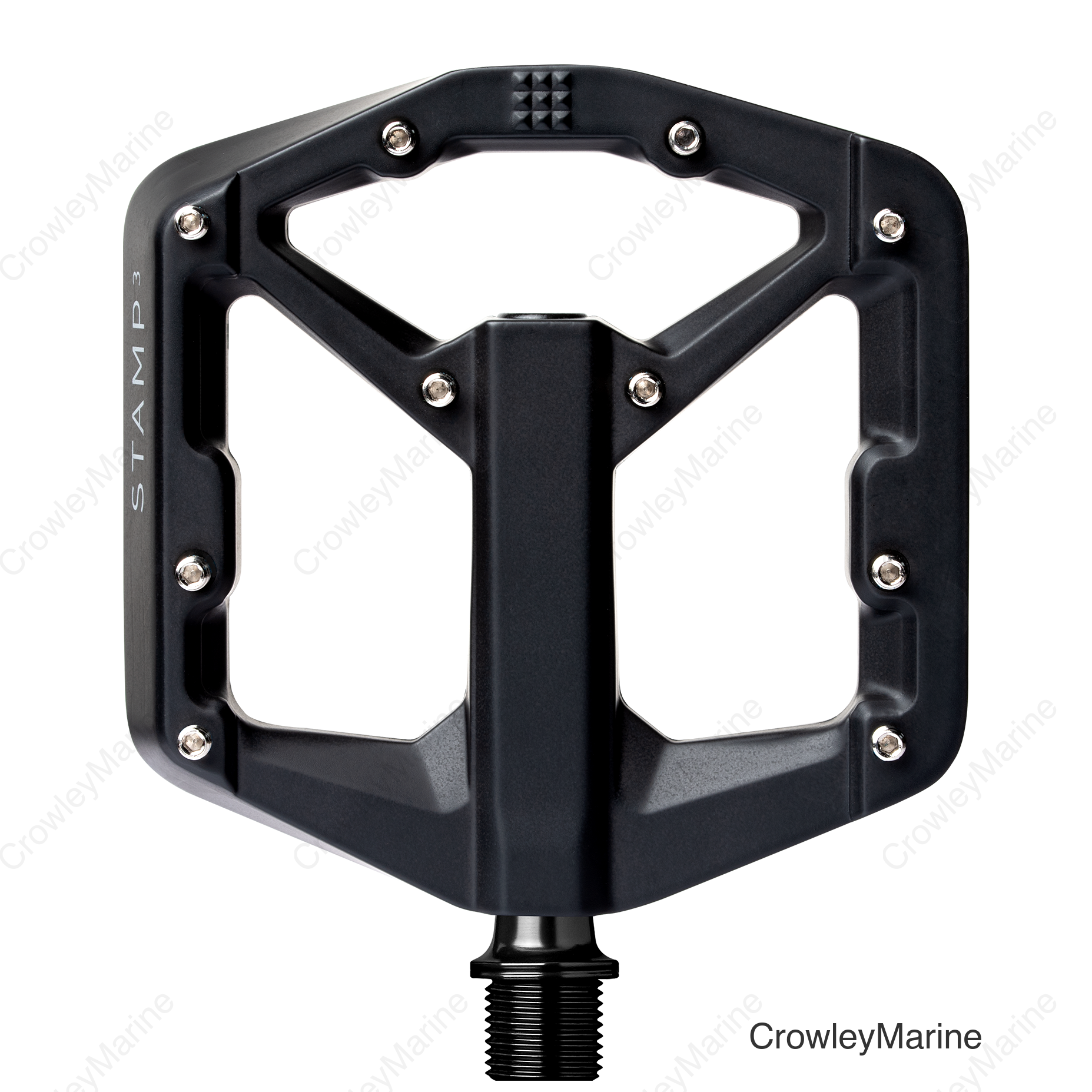 Stamp 3 Pedals - Small - Black