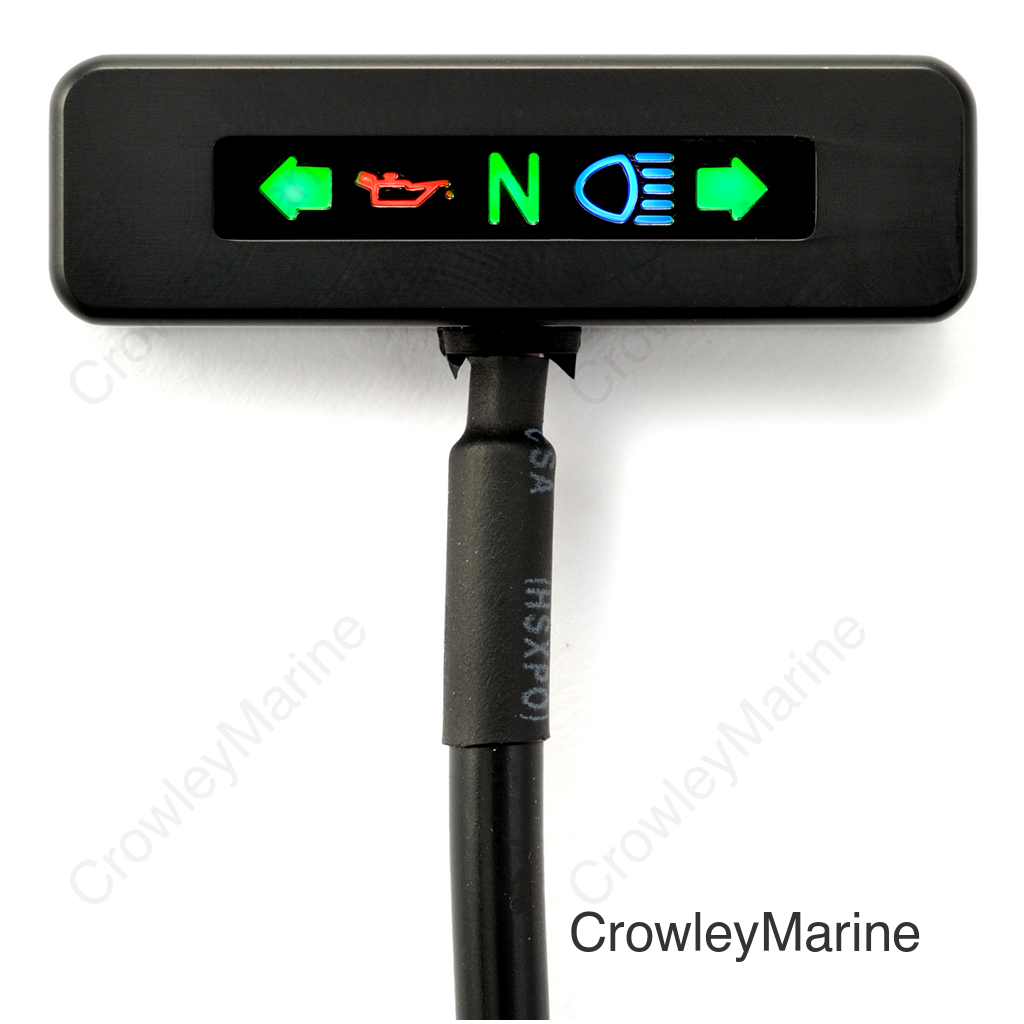 MICRO LED INDICATOR BLACK