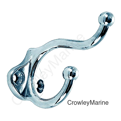 Hook Coat 3" Chrome