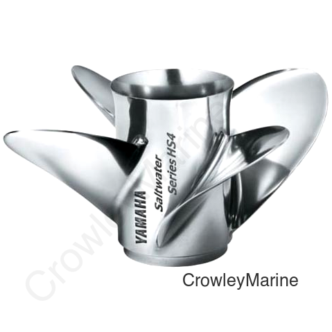 HS4 Prop - 4 Blade 15x22RH Stainless Steel