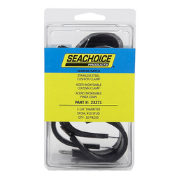 Seachoice Stainless Steel Cushion Clamp, 1-1/4 In.. EPDM thumbnail-2