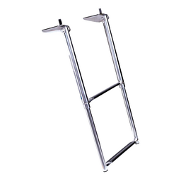 Seachoice Top Mount Telescoping Ladder for Universal Swim Platform, Stainless Steel Tubing, 4 Step, Ladder Only thumbnail-7