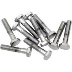1/4"-28 X 1" CHR HEX HD