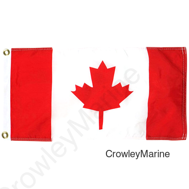 FLAG  9X18 CANADIAN ENSIGN (1318)