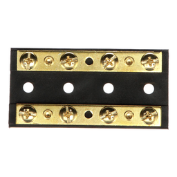 Seachoice Terminal Block, 4-Gang, Plastic Base with Brass Hardware thumbnail-7