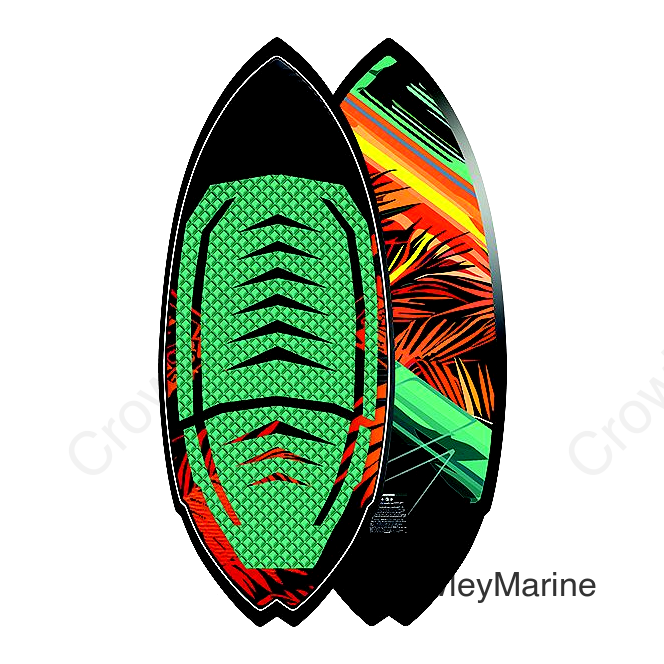 ZUP ZUP04694 Bali Skim-style Wakesurfer, 4'11"