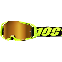 ARmatic Goggle - Neon Yellow - True Gold Mirror thumbnail-1