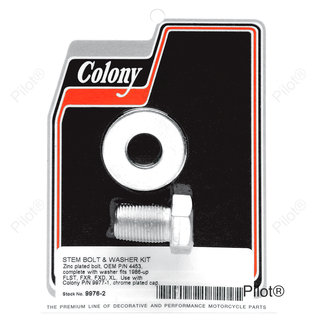 Bolt Stem & Washer Kit