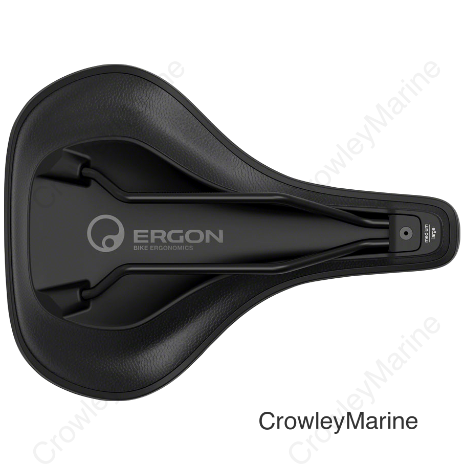 Ergon SC Core Prime Saddle - Black/Gray Womens Medium/Large