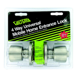 Valterra Stainless Steel 4 Way Universal Entrance Panic Proof Lock thumbnail-1