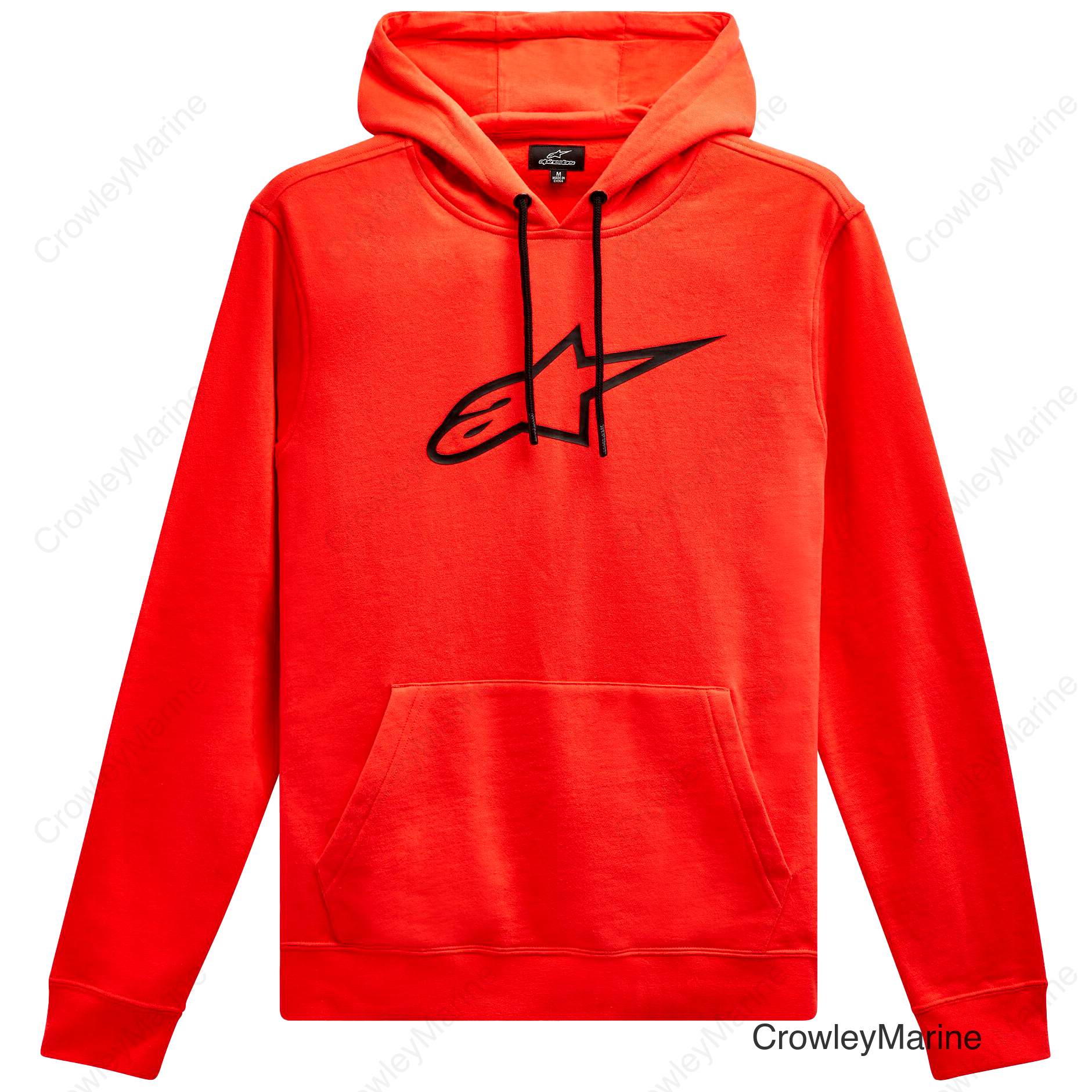 AGELESS V2 HOODIE WARM RED/BLACK 2X