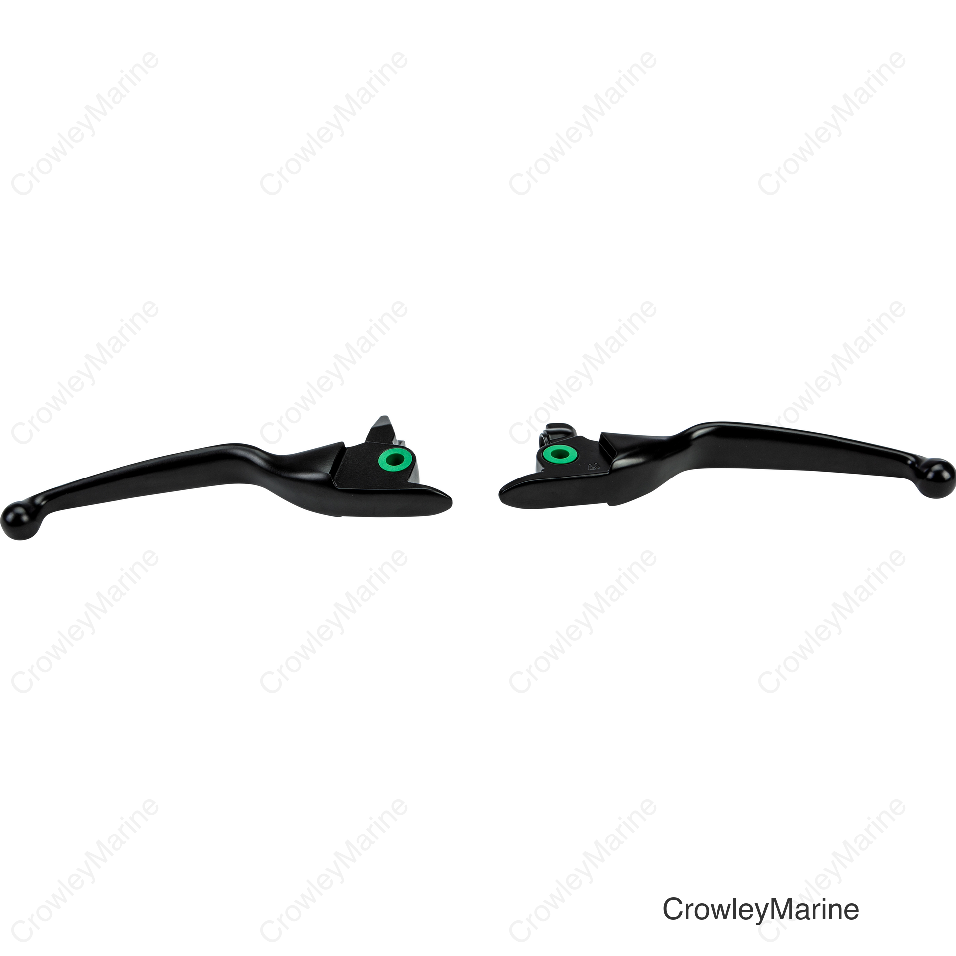 SMOOTH LEVER SET BLACK FLT 17-20 EXCEPT TRI GLIDE
