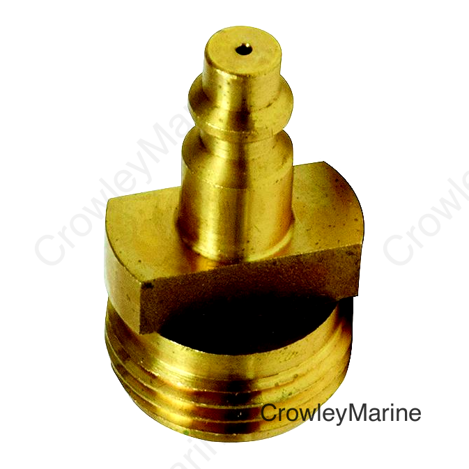 Valterra Blow Out Plug, Brass w/Quick Connect
