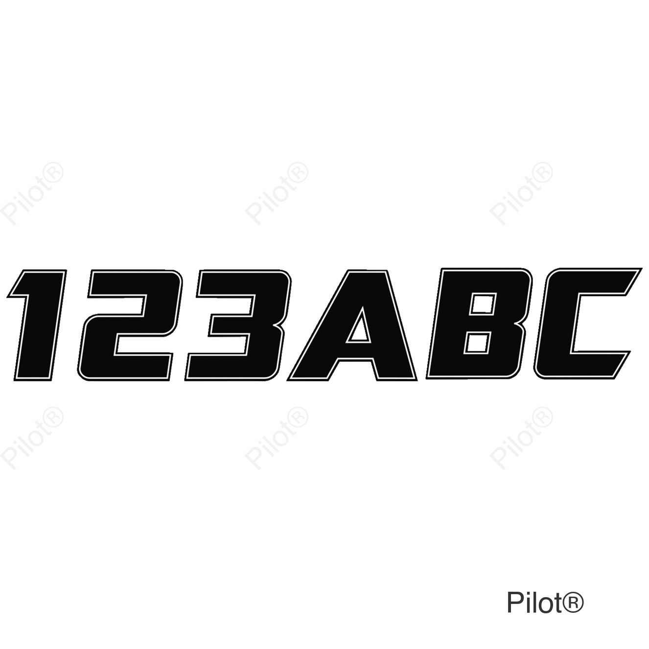 Decal Registration Kit - Black