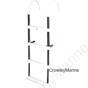 4-Step Ladder, 7" Hook, 48"L x 15"W