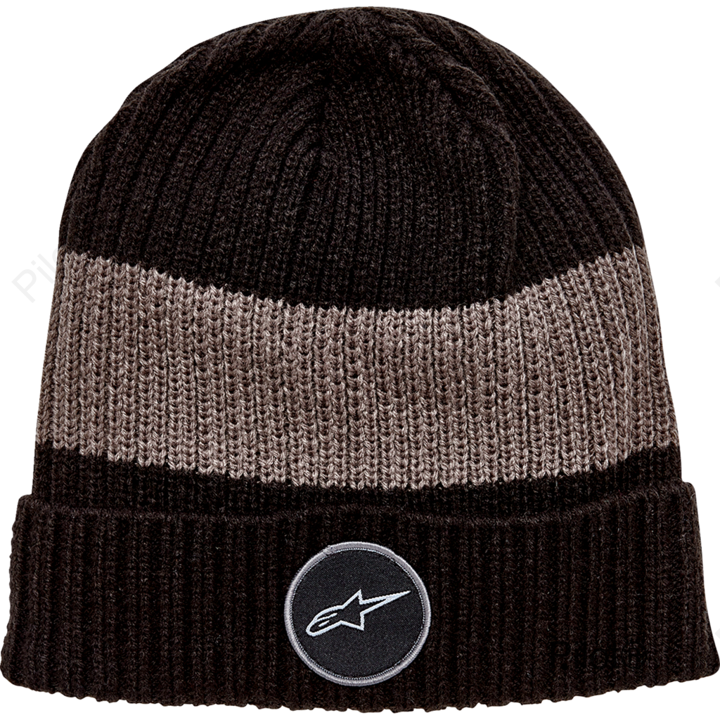 Ward Beanie - Black/Charcoal - One Size