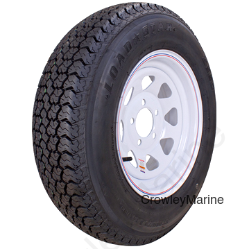 ST215/75D14"; 5-Hole Spoked Rim; Load Range C