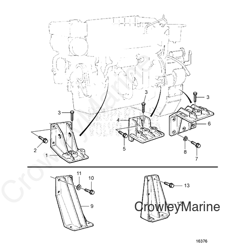 Screw - Volvo Penta (940134)