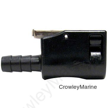 3/8" Barb Female Hose-to-Engine, Large Style, ('98 & Newer), Plastic