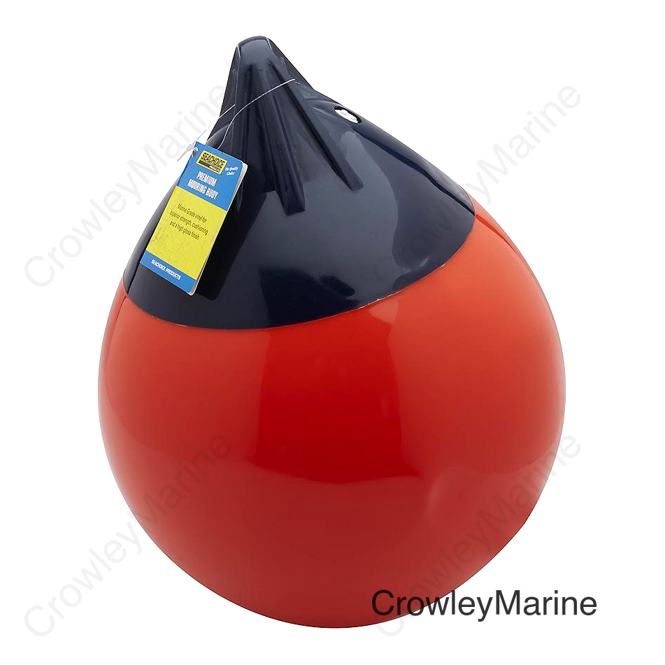 Seachoice Commercial All Purpose Buoy, 12 in. Round, Orange