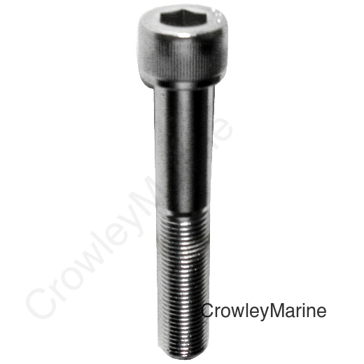 RISER BOLTS CHROME ALLEN HEAD 1/2-20 X 2 1/2 FINE THREAD