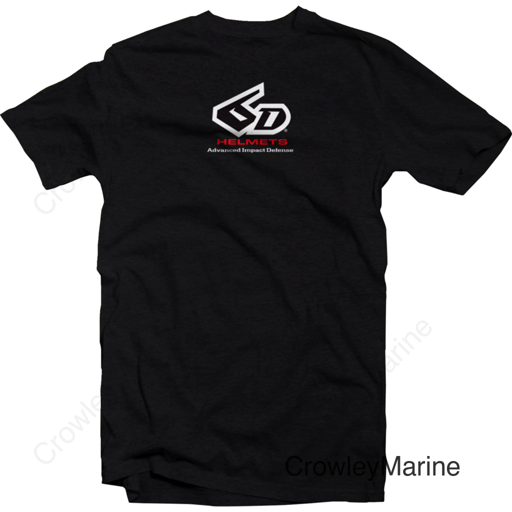 6D Classic Logo T-Shirt - Black - Large