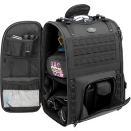 S3500 Tactical Sissy Bar Bag - Black thumbnail-7