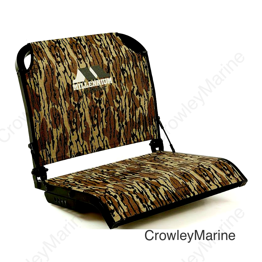 Millennium Outdoors B100BTL Boat Seat, Bottomland