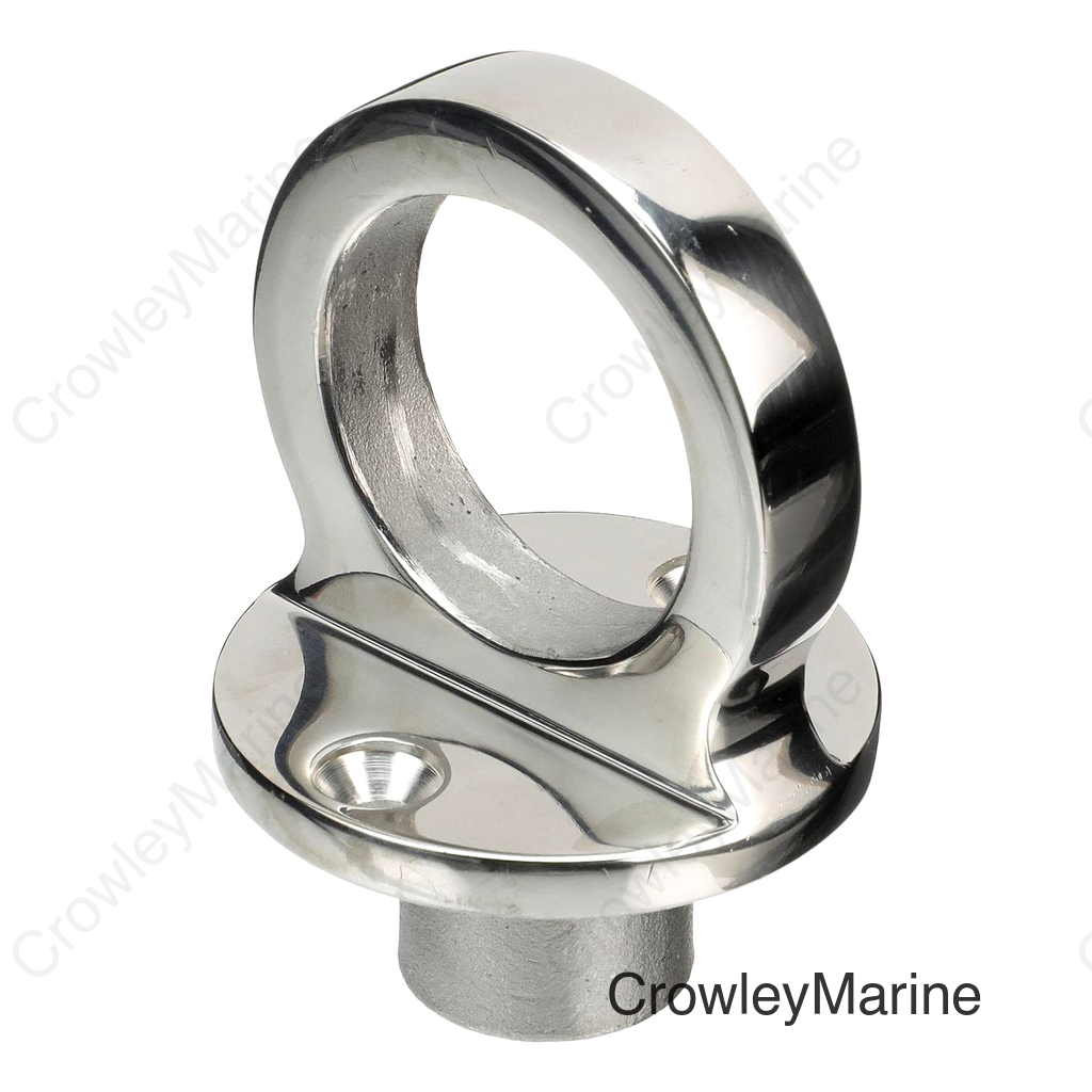 Seachoice 316 Stainless Steel Lifting Eye Without Cleat, 1-1/2 in. ID Ring Eye
