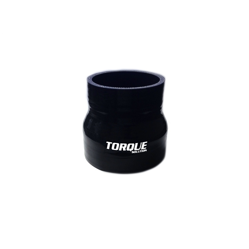 Torque Solution Transition Silicone Coupler 2.25in to 3in Black Universal