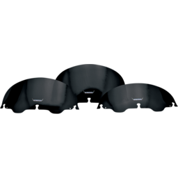 WINDSHIELD DARK SMOKE 10" FLHT 96-13 REPLACEMENT thumbnail-2