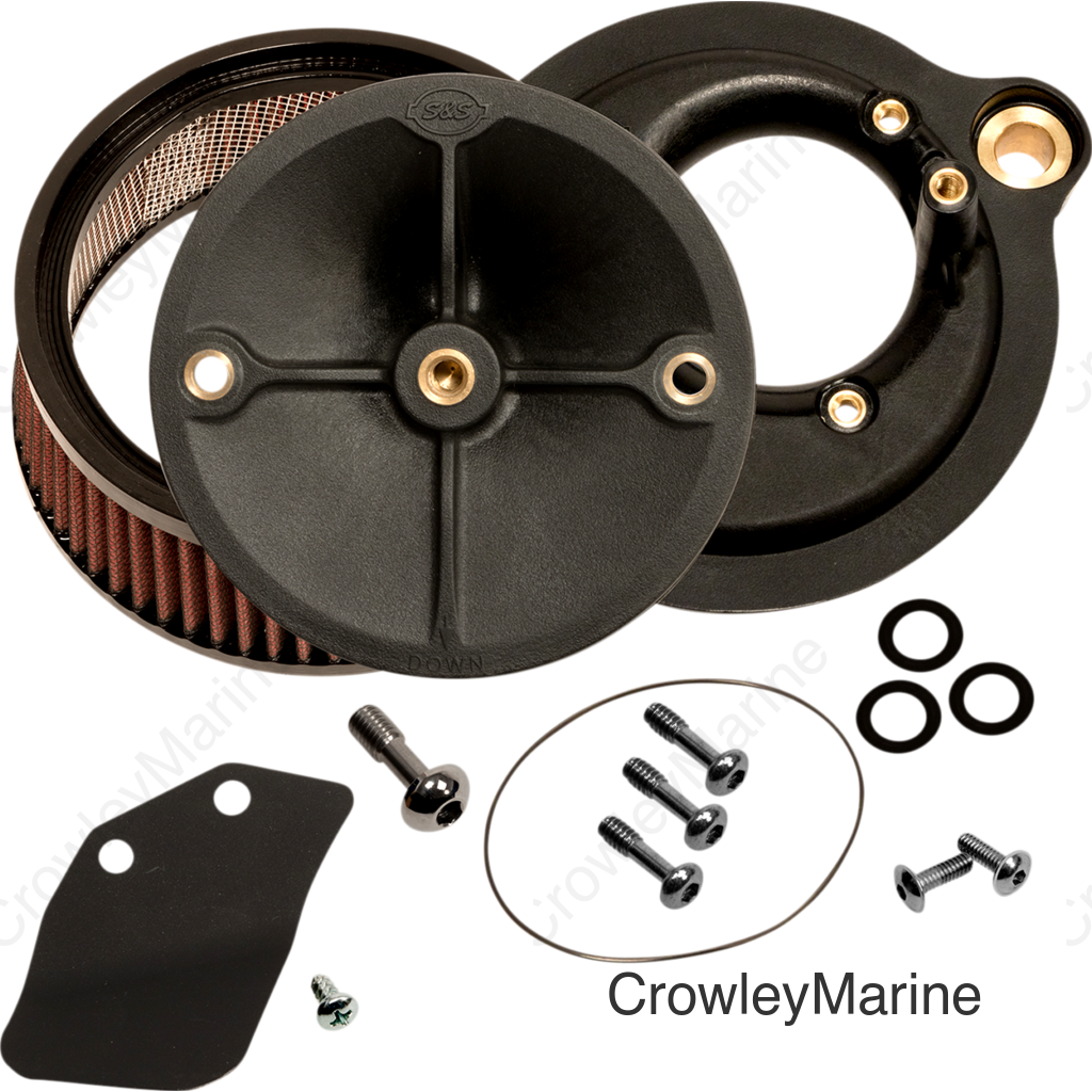 Super Stock™ Stealth Air Cleaner Kit - Black