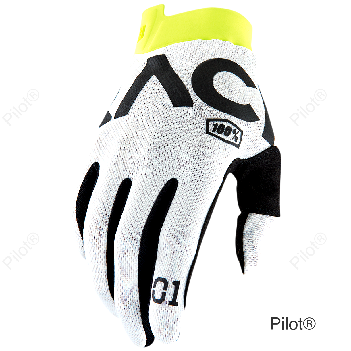 Racr iTrack Gloves - White - Small