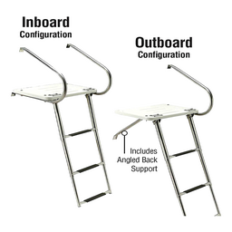 Seachoice Universal Swim Platform With Under Mount Telescoping Ladder thumbnail-8