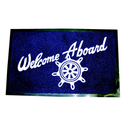 Seachoice Welcome Aboard Mat, Navy Blue, 18 In. X 27 In., Boat thumbnail-5