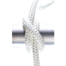 Seachoice Double-Braid Nylon Dock Line w/ Eye Splice, Pre-Shrunk, Heat Stabilized, 3/8 In. X 20 Ft., White thumbnail-4