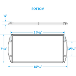 Seachoice Premium Battery Tray with Stainless Steel Hardware, 29 Series thumbnail-4