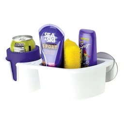 Seachoice Cruisin' Caddy, UV-Resistant Marine Boat Beverage and Item Organizer, White thumbnail-8
