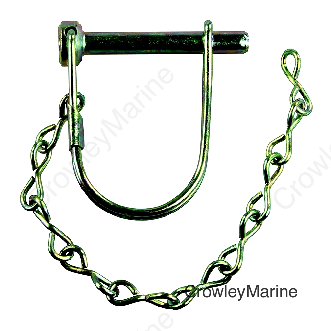 JR Products 1/4" Coupler Lock Pin w/Pin Saver