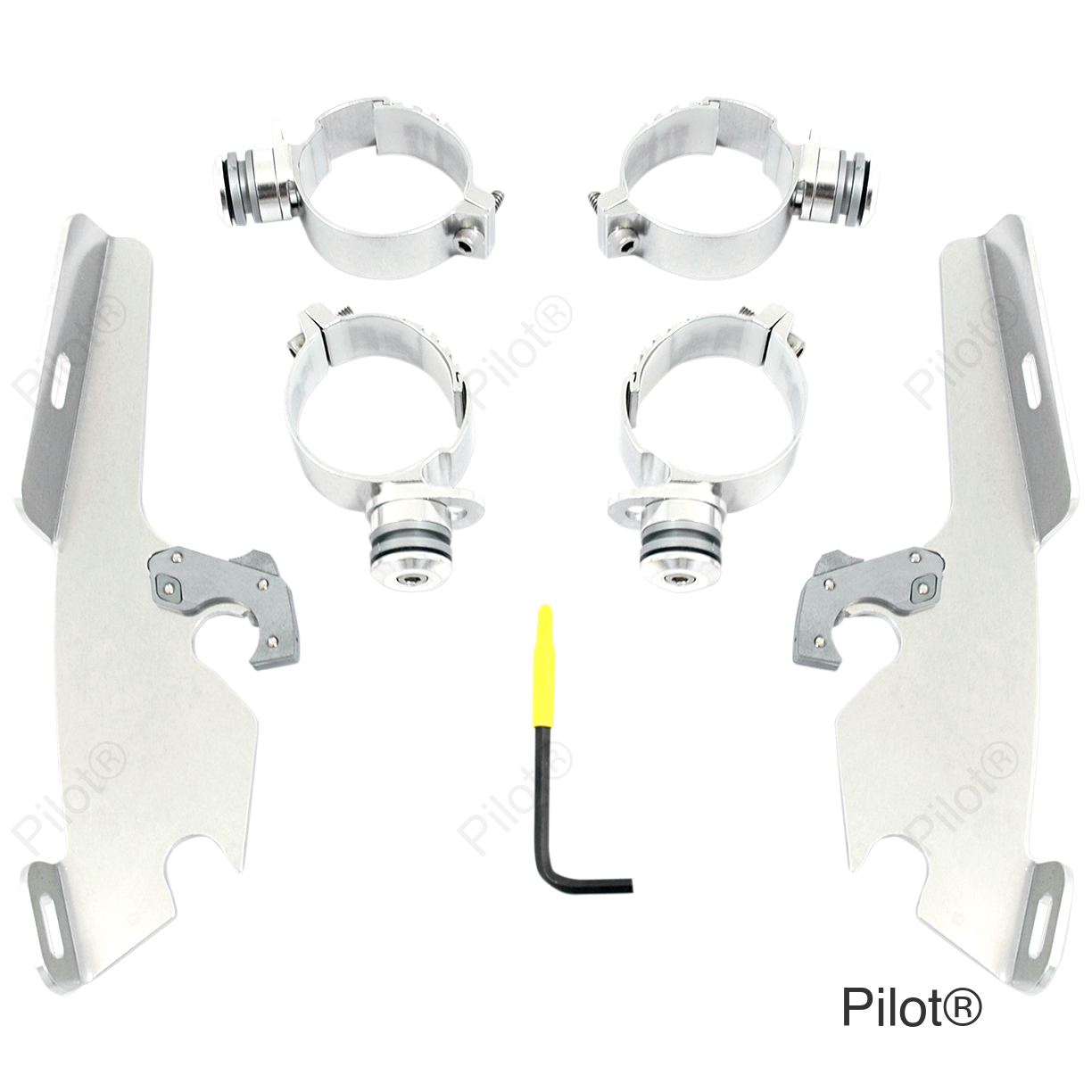Fats/Slim Trigger Lock Mounting Kit - M50 - Polished
